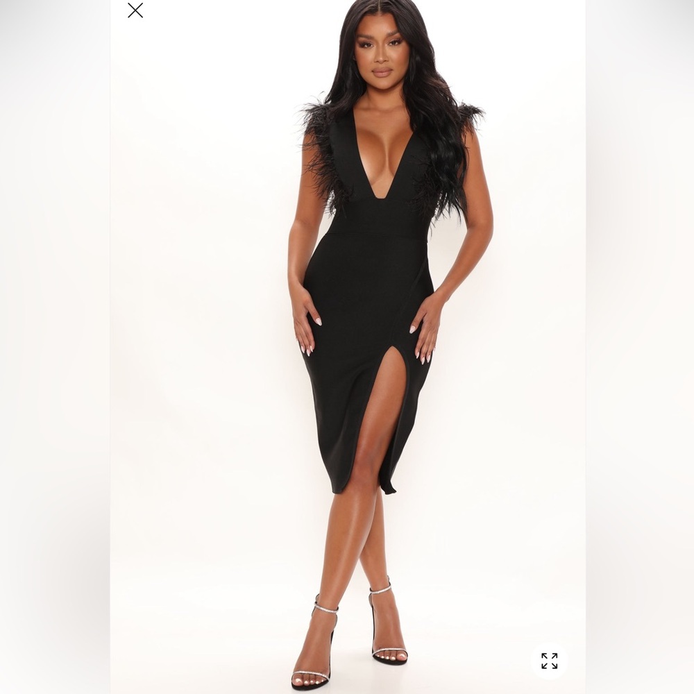 Fashion Nova Elegant Black Top
